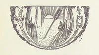 An illustration from A Book of Old English Ballads. With an accompaniment of decorative drawings by G. W. Edwards, and an introduction by H. W. Mabie (1896)
