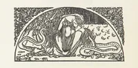An illustration from A Book of Old English Ballads. With an accompaniment of decorative drawings by G. W. Edwards, and an introduction by H. W. Mabie (1896)