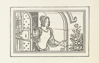 An illustration from A Book of Old English Ballads. With an accompaniment of decorative drawings by G. W. Edwards, and an introduction by H. W. Mabie (1896)