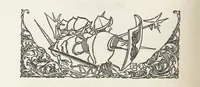 An illustration from A Book of Old English Ballads. With an accompaniment of decorative drawings by G. W. Edwards, and an introduction by H. W. Mabie (1896)