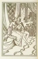 An illustration from A Book of Old English Ballads. With an accompaniment of decorative drawings by G. W. Edwards, and an introduction by H. W. Mabie (1896)