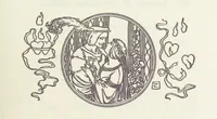 An illustration from A Book of Old English Ballads. With an accompaniment of decorative drawings by G. W. Edwards, and an introduction by H. W. Mabie (1896)