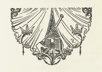 An illustration from A Book of Old English Ballads. With an accompaniment of decorative drawings by G. W. Edwards, and an introduction by H. W. Mabie (1896)