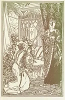 An illustration from A Book of Old English Ballads. With an accompaniment of decorative drawings by G. W. Edwards, and an introduction by H. W. Mabie (1896)