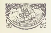 An illustration from A Book of Old English Ballads. With an accompaniment of decorative drawings by G. W. Edwards, and an introduction by H. W. Mabie (1896)