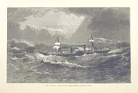 An illustration from Sea Pictures, drawn with pen and pencil (1882)