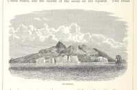 An illustration from Sea Pictures, drawn with pen and pencil (1882)