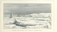 An illustration from Sea Pictures, drawn with pen and pencil (1882)