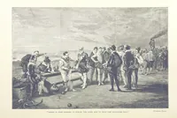An illustration from Sea Pictures, drawn with pen and pencil (1882)