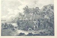 An illustration from Sea Pictures, drawn with pen and pencil (1882)