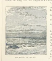 An illustration from Sea Pictures, drawn with pen and pencil (1882)