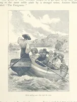 An illustration from Sea Pictures, drawn with pen and pencil (1882)