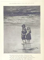 An illustration from Sea Pictures, drawn with pen and pencil (1882)