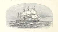An illustration from Sea Pictures, drawn with pen and pencil (1882)