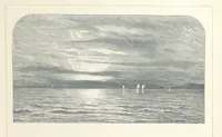 An illustration from Sea Pictures, drawn with pen and pencil (1882)