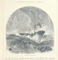 An illustration from Sea Pictures, drawn with pen and pencil (1882)