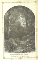 An illustration from The home affections pourtrayed by the poets. Selected and edited by Charles Mackay. Illustrated with ... engravings ... by eminent artists, and engraved by the Brothers Dalziel (1883)