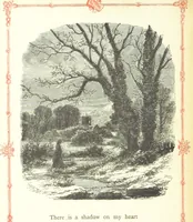 An illustration from The home affections pourtrayed by the poets. Selected and edited by Charles Mackay. Illustrated with ... engravings ... by eminent artists, and engraved by the Brothers Dalziel (1883)