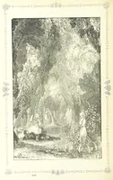 An illustration from The home affections pourtrayed by the poets. Selected and edited by Charles Mackay. Illustrated with ... engravings ... by eminent artists, and engraved by the Brothers Dalziel (1883)