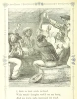 An illustration from The home affections pourtrayed by the poets. Selected and edited by Charles Mackay. Illustrated with ... engravings ... by eminent artists, and engraved by the Brothers Dalziel (1883)