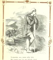 An illustration from The home affections pourtrayed by the poets. Selected and edited by Charles Mackay. Illustrated with ... engravings ... by eminent artists, and engraved by the Brothers Dalziel (1883)