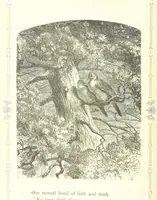 An illustration from The home affections pourtrayed by the poets. Selected and edited by Charles Mackay. Illustrated with ... engravings ... by eminent artists, and engraved by the Brothers Dalziel (1883)