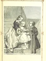 An illustration from The home affections pourtrayed by the poets. Selected and edited by Charles Mackay. Illustrated with ... engravings ... by eminent artists, and engraved by the Brothers Dalziel (1883)