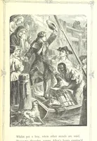 An illustration from The home affections pourtrayed by the poets. Selected and edited by Charles Mackay. Illustrated with ... engravings ... by eminent artists, and engraved by the Brothers Dalziel (1883)
