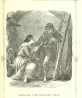 An illustration from The home affections pourtrayed by the poets. Selected and edited by Charles Mackay. Illustrated with ... engravings ... by eminent artists, and engraved by the Brothers Dalziel (1883)