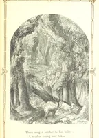 An illustration from The home affections pourtrayed by the poets. Selected and edited by Charles Mackay. Illustrated with ... engravings ... by eminent artists, and engraved by the Brothers Dalziel (1883)