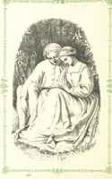 An illustration from The home affections pourtrayed by the poets. Selected and edited by Charles Mackay. Illustrated with ... engravings ... by eminent artists, and engraved by the Brothers Dalziel (1883)