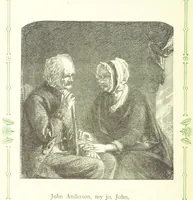 An illustration from The home affections pourtrayed by the poets. Selected and edited by Charles Mackay. Illustrated with ... engravings ... by eminent artists, and engraved by the Brothers Dalziel (1883)