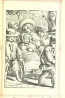An illustration from The home affections pourtrayed by the poets. Selected and edited by Charles Mackay. Illustrated with ... engravings ... by eminent artists, and engraved by the Brothers Dalziel (1883)