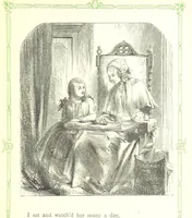 An illustration from The home affections pourtrayed by the poets. Selected and edited by Charles Mackay. Illustrated with ... engravings ... by eminent artists, and engraved by the Brothers Dalziel (1883)