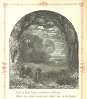 An illustration from The home affections pourtrayed by the poets. Selected and edited by Charles Mackay. Illustrated with ... engravings ... by eminent artists, and engraved by the Brothers Dalziel (1883)