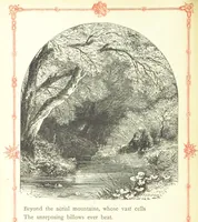 An illustration from The home affections pourtrayed by the poets. Selected and edited by Charles Mackay. Illustrated with ... engravings ... by eminent artists, and engraved by the Brothers Dalziel (1883)