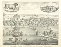 An illustration from History of Macon County, Illinois. With illustrations ... and biographical sketches, etc (1880)