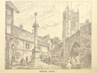 Picture 63 of 85 from A Booke of Olde Manchester and Salford. By Alfred Darbyshire ... Edited with an introduction by George Milner. [With illustrations (1887), leaf 110