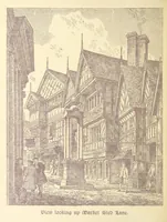 An illustration from A Booke of Olde Manchester and Salford. By Alfred Darbyshire ... Edited with an introduction by George Milner. [With illustrations (1887)