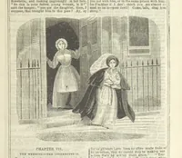 An illustration from The Maniac Father, or the Victim of seduction; a romance of deep interest; by the author of “Ela the outcast” [i.e. T. P. Prest], etc (1850)