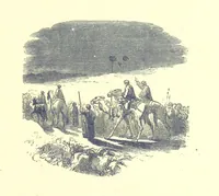 An illustration from The Months illustrated by pen and pencil. Edited by ... S. M. The designs by N. Humphreys, J. Gilbert, etc (1876)