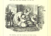 An illustration from The Months illustrated by pen and pencil. Edited by ... S. M. The designs by N. Humphreys, J. Gilbert, etc (1876)
