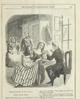 An illustration from The Mystery of Marlborough House. A tale of trial and temptation (1866)