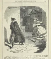 An illustration from The Mystery of Marlborough House. A tale of trial and temptation (1866)