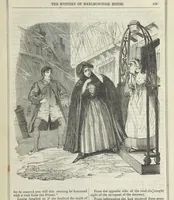 An illustration from The Mystery of Marlborough House. A tale of trial and temptation (1866)