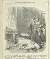 An illustration from The Mystery of Marlborough House. A tale of trial and temptation (1866)