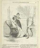 An illustration from The Mystery of Marlborough House. A tale of trial and temptation (1866)