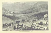 An illustration from The Reverse of the Shield; or, the Adventures of Grenville Le Marchant during the Franco-Prussian War ... With illustrations, etc (1879)