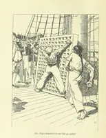 An illustration from Frank Mildmay ... Illustrated by H. R. Millar. With an introduction by David Hannay (1897)