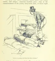 An illustration from Frank Mildmay ... Illustrated by H. R. Millar. With an introduction by David Hannay (1897)